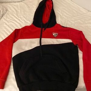 Men’s, or boys large Ducati Corse hoodie